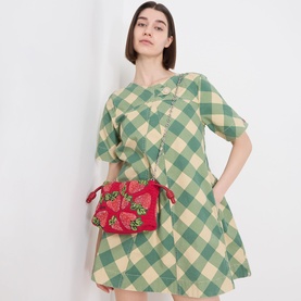 Flamenco Strawberry Purse Clutch