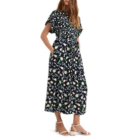 Luisa Floral Shirt Dress