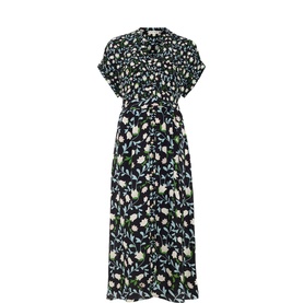 Luisa Floral Shirt Dress