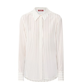 Flirt Silk Striped Shirt