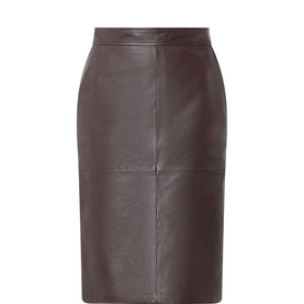 Timore Leather Skirt