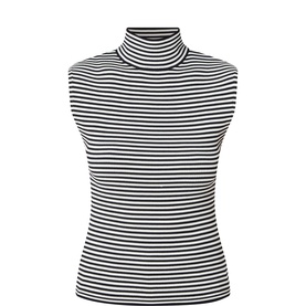 Pepato Striped Turtleneck