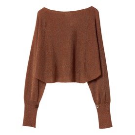 Shimmer Poncho Top