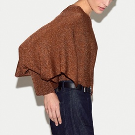 Shimmer Poncho Top