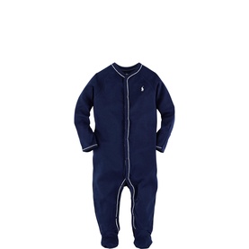 Pony Logo Footed Coverall