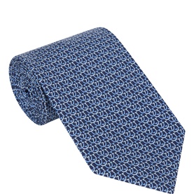 Cerchio Logo Silk Tie