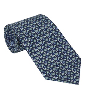 Clarissa Logo Silk Tie