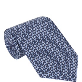Chicca Logo Silk Tie