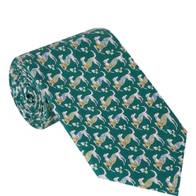 Ioga Dog Silk Tie