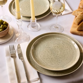 Bantham Stoneware Side Plate 22.5cm, Set of Four