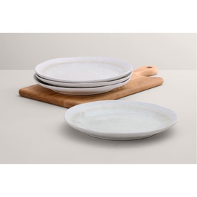 Mylor Stoneware Dinner Plate 27cm, Set of Four