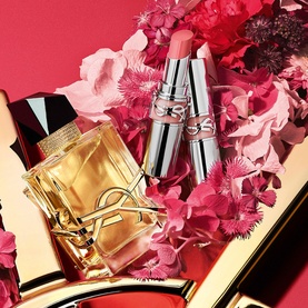 Libre EDP and Loveshine Candy Glaze Gift Set