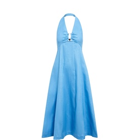 Angie Petite Halter Dress