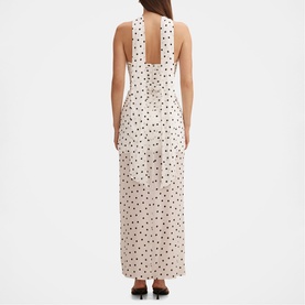 Arli Scarf Ruched Dress