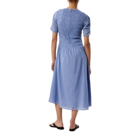 Avery Smocked Flared Dress