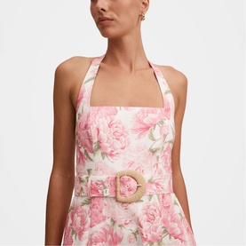 Blossom Belted Dress