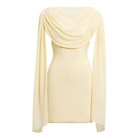 Bowie Mini Dress With Shawl