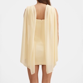 Bowie Mini Dress With Shawl