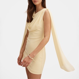 Bowie Mini Dress With Shawl