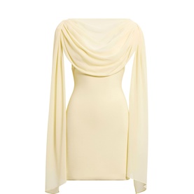 Bowie Mini Dress With Shawl