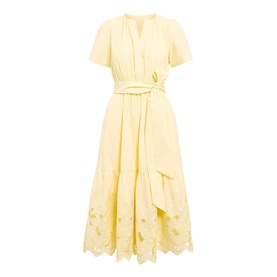 Charlotte Petite Embroidered Dress