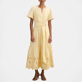 Charlotte Petite Embroidered Dress