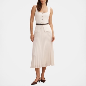 Delphine Belted Dress