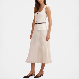 Delphine Belted Dress