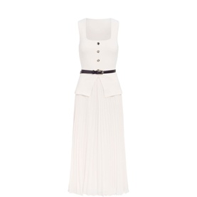 Delphine Belted Dress