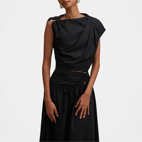 Dottie Petite Draped Top