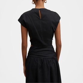 Dottie Petite Draped Top