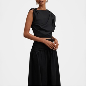 Dottie Petite Draped Top