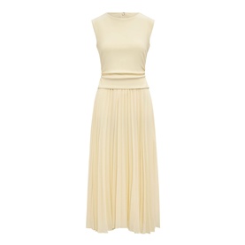 Emilia Hybrid Pleated Dress