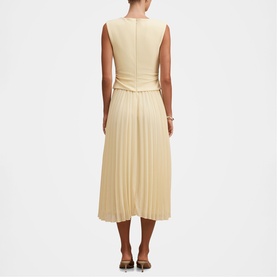 Emilia Hybrid Pleated Dress