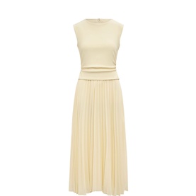 Emilia Hybrid Pleated Dress