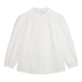 Fallon Floral Embroidery Blouse
