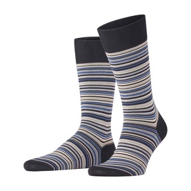 Microblock Striped Socks