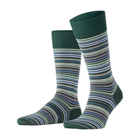 Microblock Striped Socks