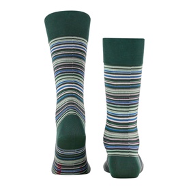 Microblock Striped Socks