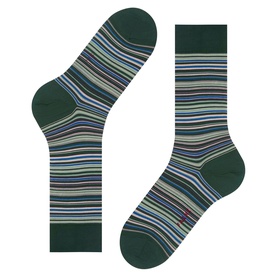 Microblock Striped Socks