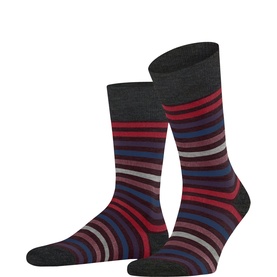 Tinted Striped Socks