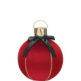 Velvet Ball Tree Decoration 35cm