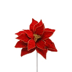 Poinsettia Stem 54cm