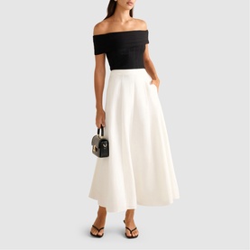 Georgina Godet Flared Skirt