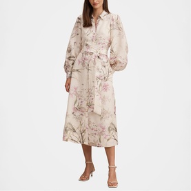 Hazel Floral Shirt Dress