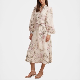 Hazel Floral Shirt Dress