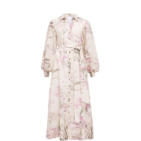 Hazel Floral Shirt Dress