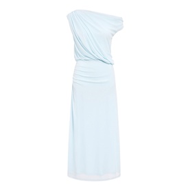 Honey Tipped Off The Shoulder Dress