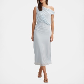 Honey Tipped Off The Shoulder Dress