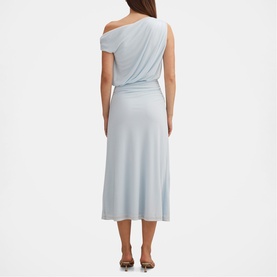 Honey Tipped Off The Shoulder Dress